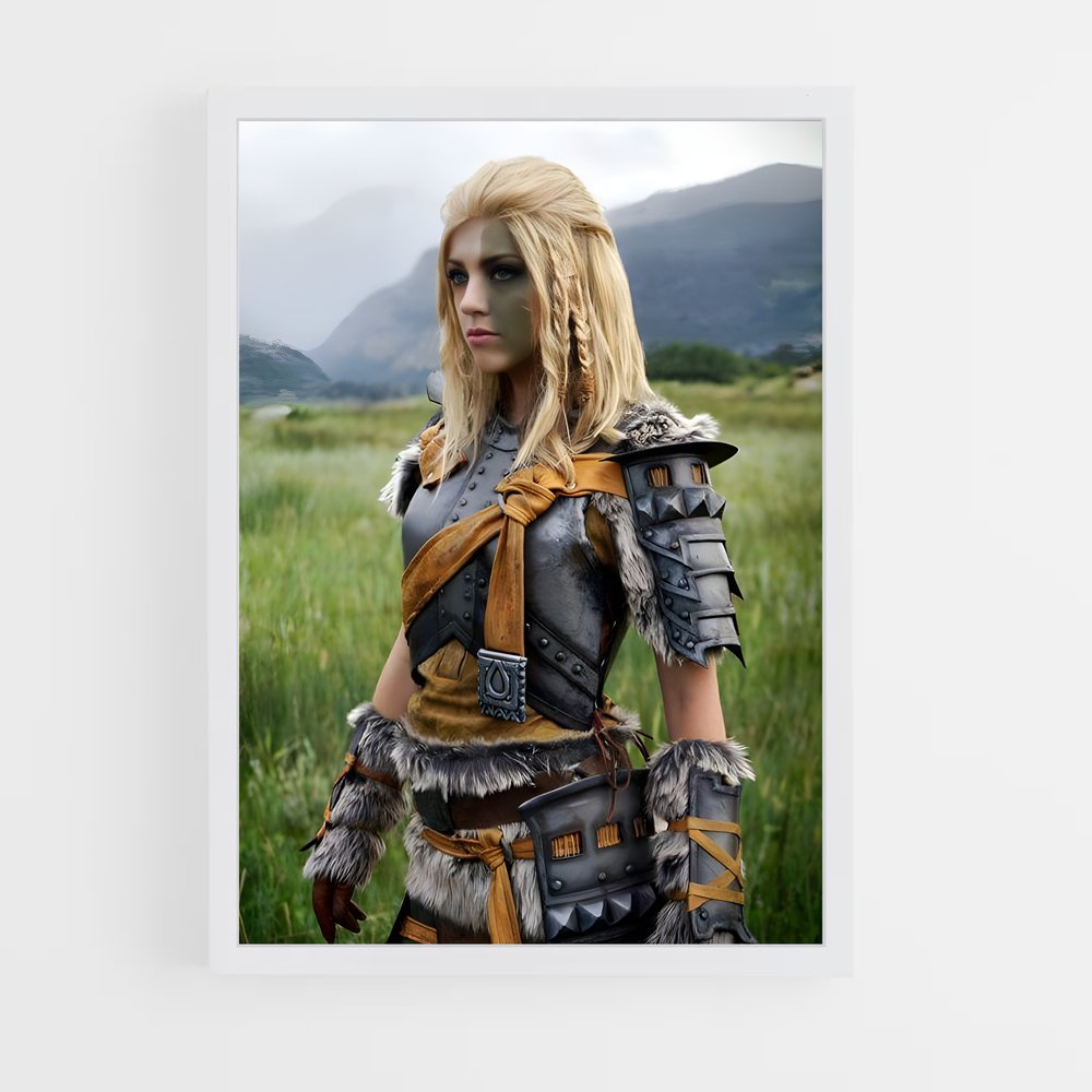 Poster Aela the – affiche Skyrim (vue 3)